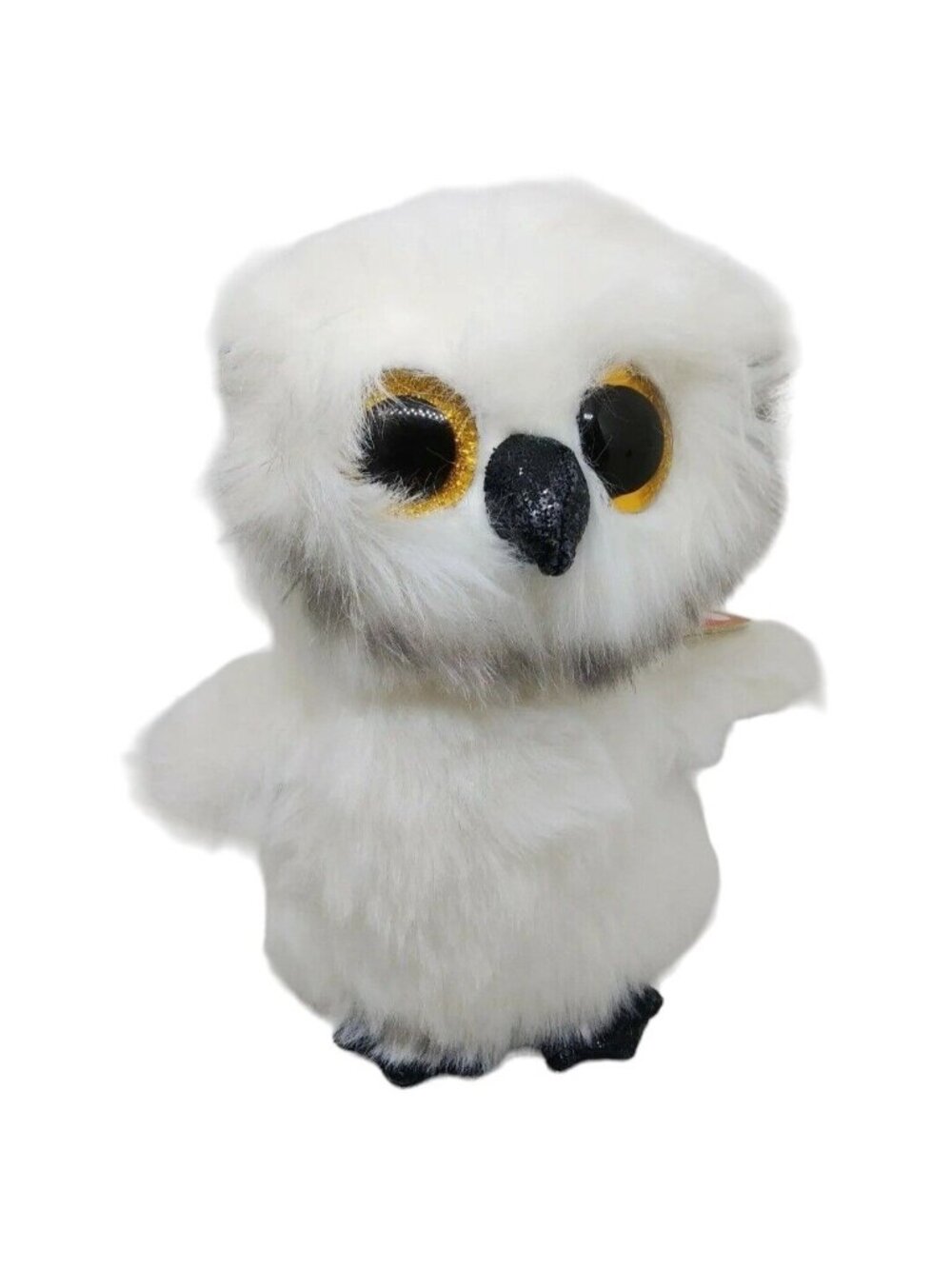 Ty Beanie Boos Austin 6 inch Plush white barn owl nwt